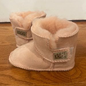 UGG Kids Pink Erin Ankle Boots